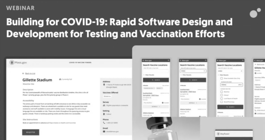 COVID-19 webinar title slide